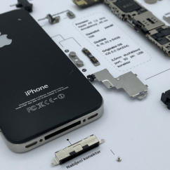 Obraz, Apple iPhone 4S černý