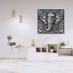 Slon, nástěnná dekorace