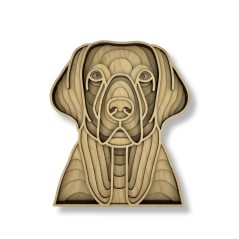Labrador, nástěnná dekorace