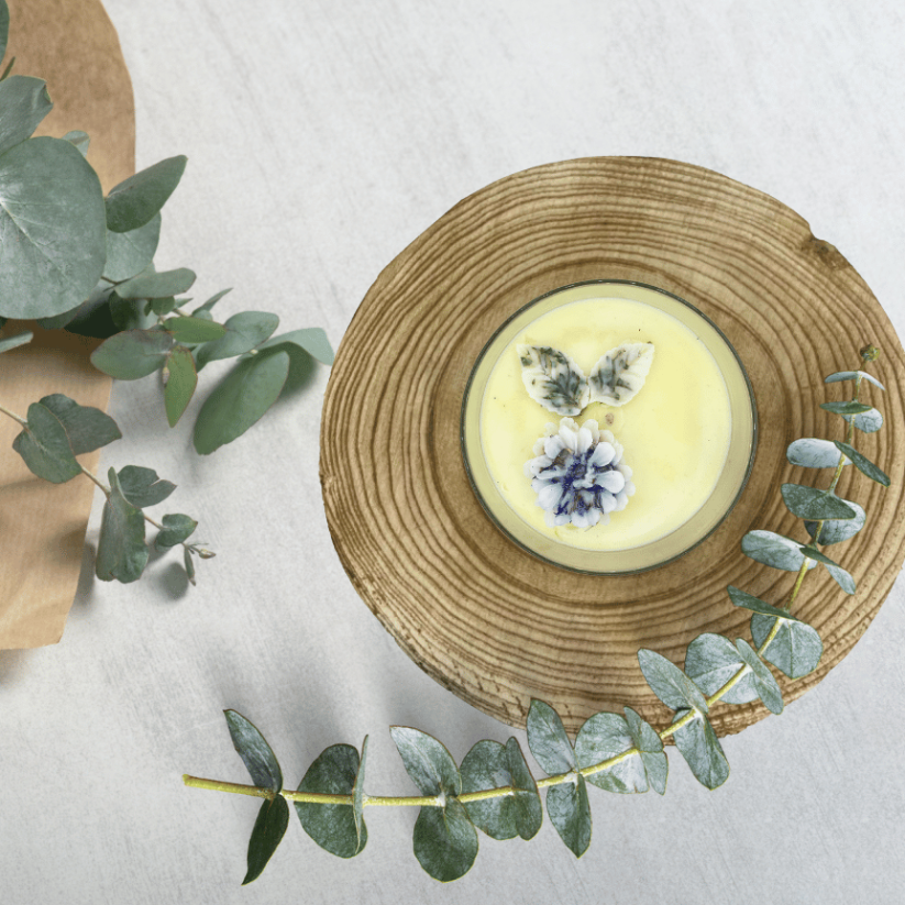 Útulný domov, prémiová sójová svíčka - Velikost: 120g (S)