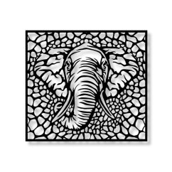 Slon, nástěnná dekorace