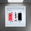 Obraz, Apple iPhone 5C růžový - Barva rámečku: Bílá