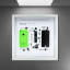 Obraz, Apple iPhone 5C zelený - Barva rámečku: Bílá
