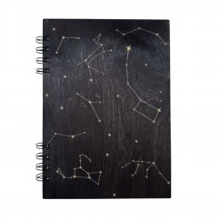 Dřevěný zápisník, Vesmír