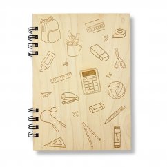 Dřevěný zápisník, Školák